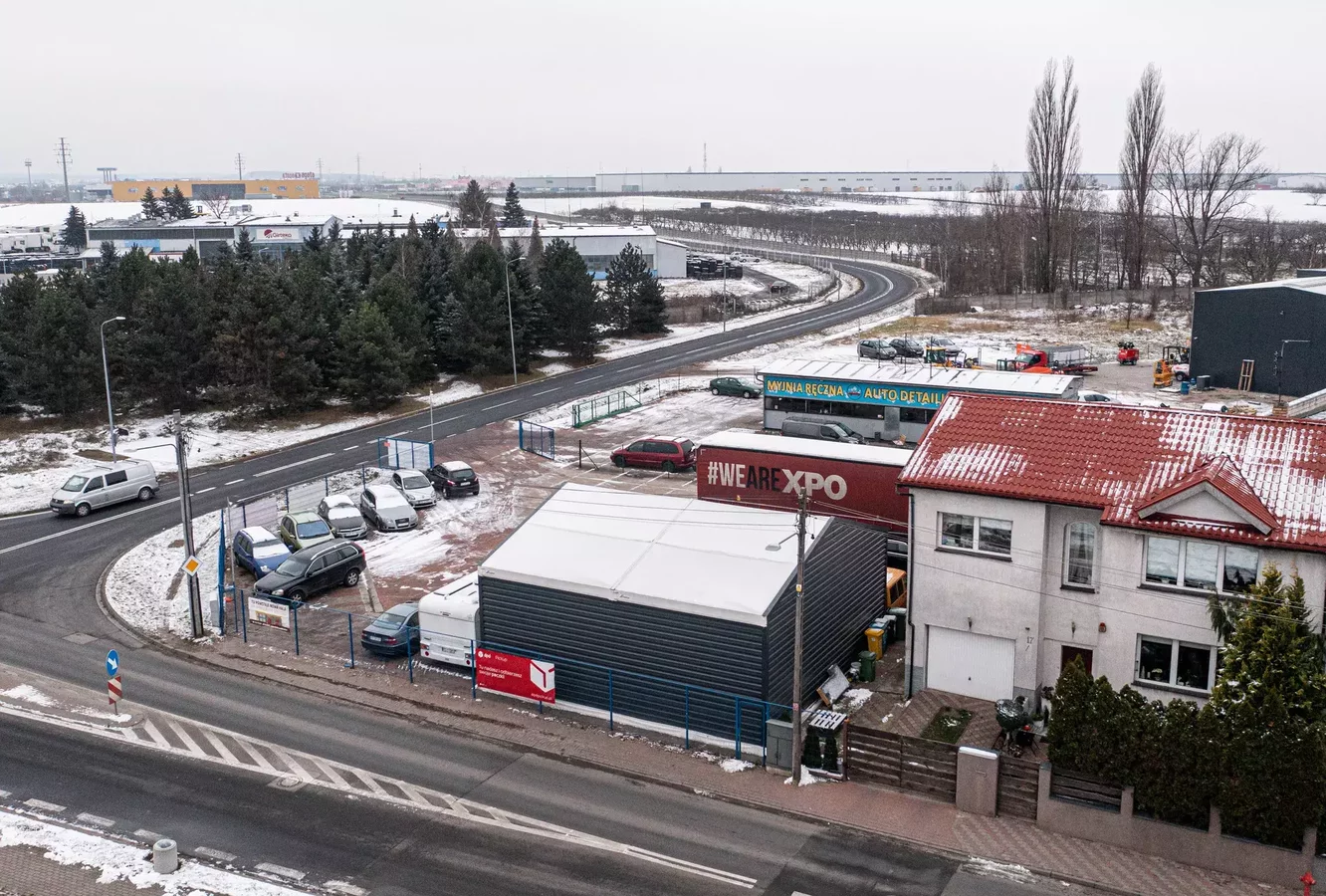 Hală tip cort - NBB LOGISTIC Poznań