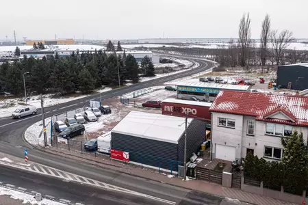Hală tip cort - NBB LOGISTIC Poznań